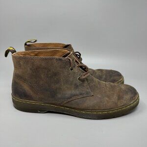 Doc Martens Cabrillo Brown Leather Chukka Ankle Boots Men's Size US 12